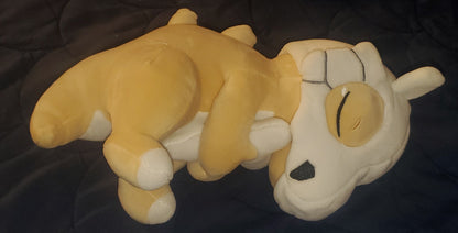 Pokemon Cubone Sleeping Plush Soft Stuffed Doll Toys Cute Collectible 30 CM Kids