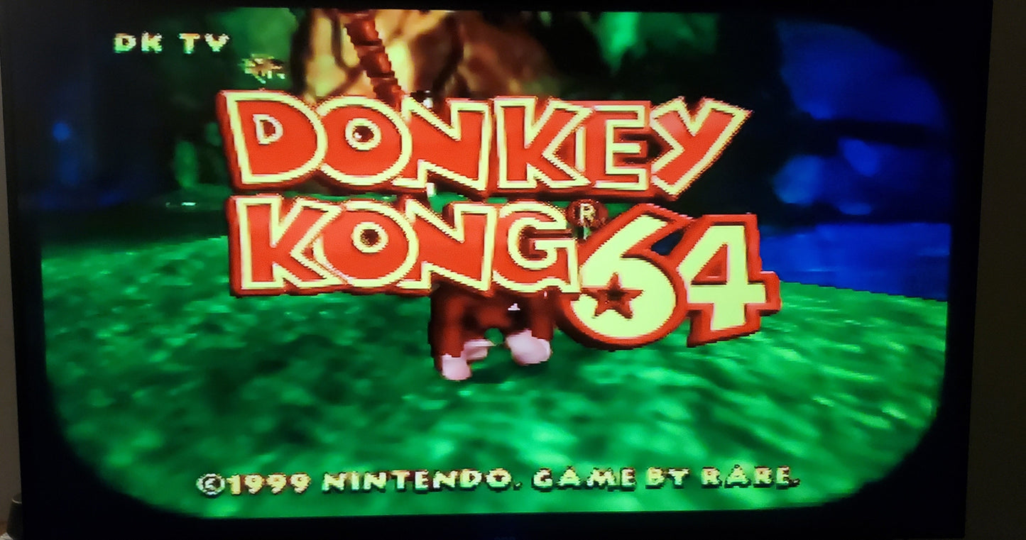 Donkey Kong 64 N64 Nintendo 64 Video Game Cartridge 1999