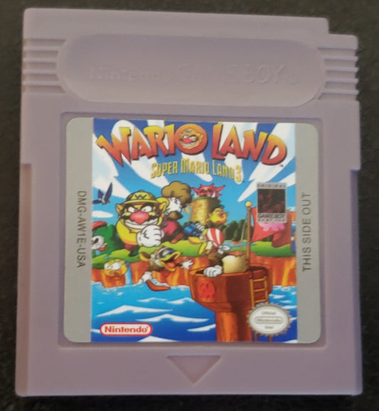WarioLand Super Mario Land 3 GB Video Game Boy